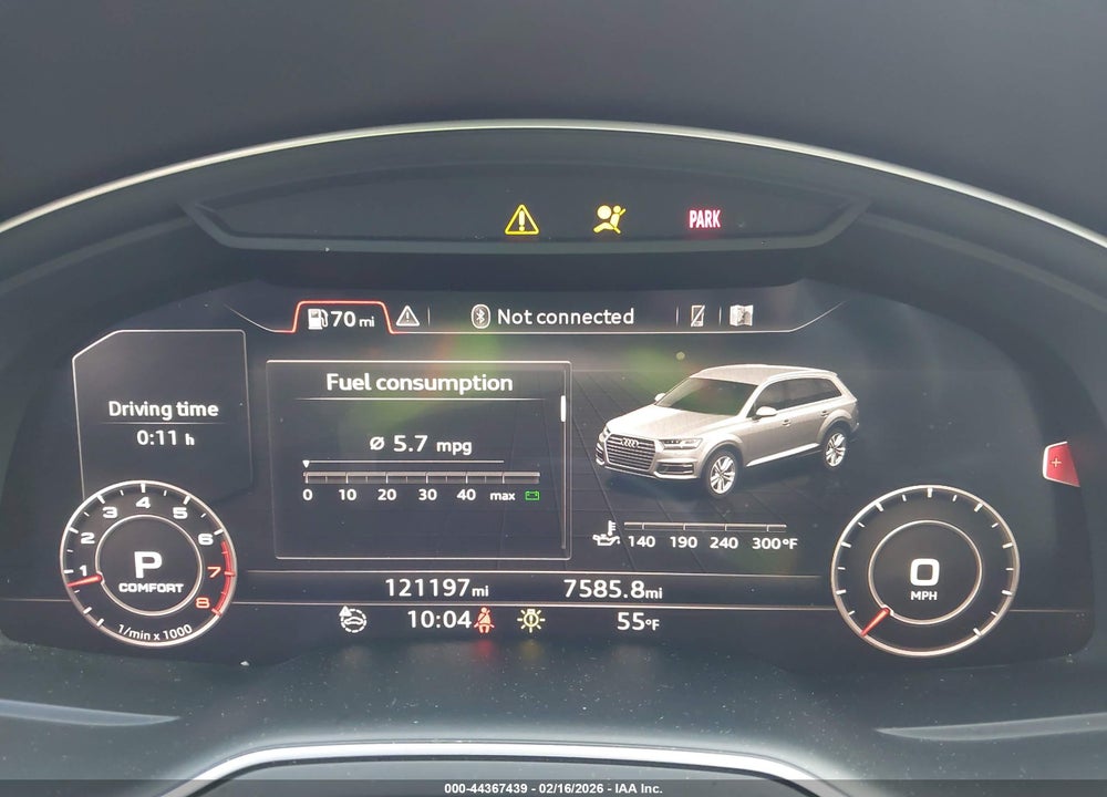 2017 AUDI Q7 3.0T PREMIUM VIN: WA1VAAF72HD024943