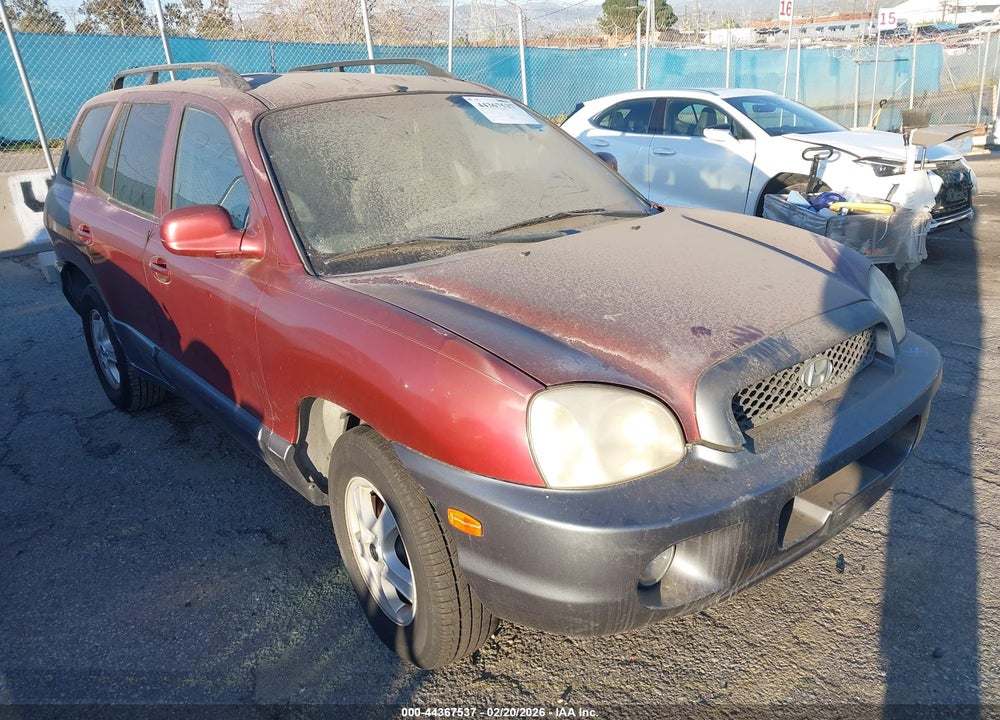 2003 HYUNDAI SANTA FE GLS/LX VIN: KM8SC13EX3U511575
