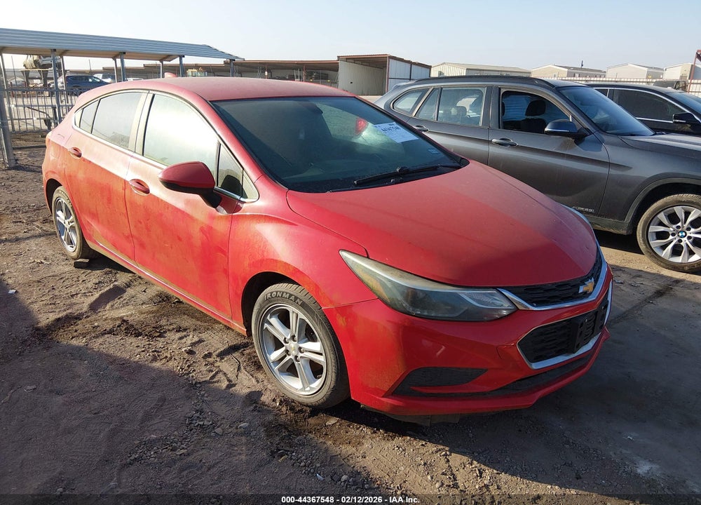 2017 CHEVROLET CRUZE LT AUTO VIN: 3G1BE6SM8HS586196