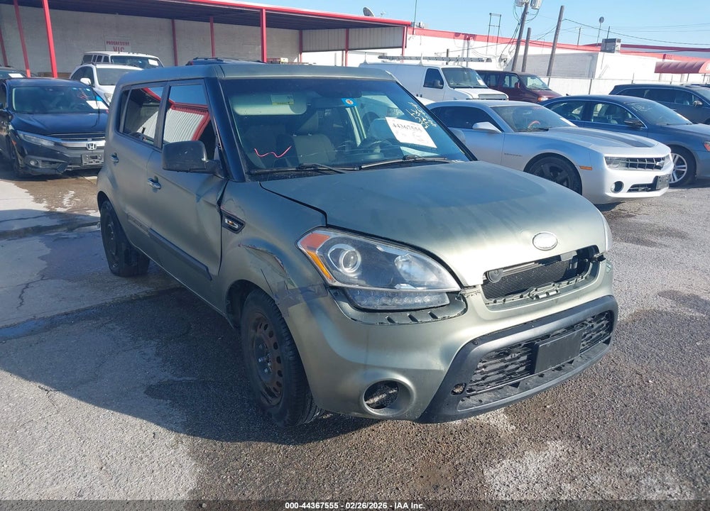 2013 KIA SOUL VIN: KNDJT2A5XD7495404