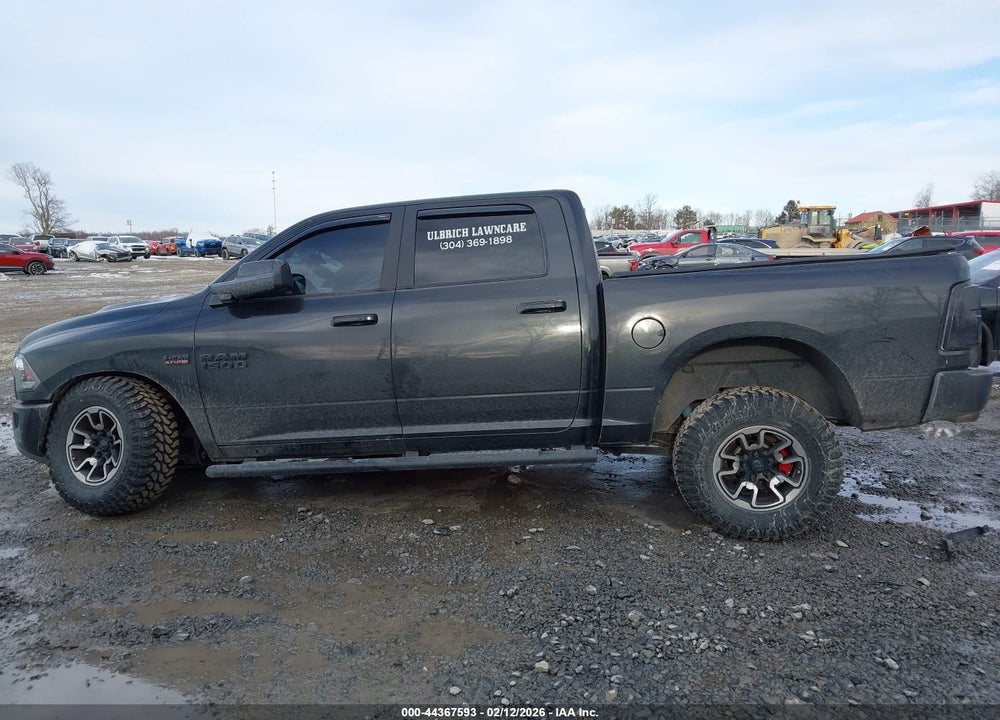 2017 RAM 1500 REBEL VIN: 1C6RR7YTXHS547577