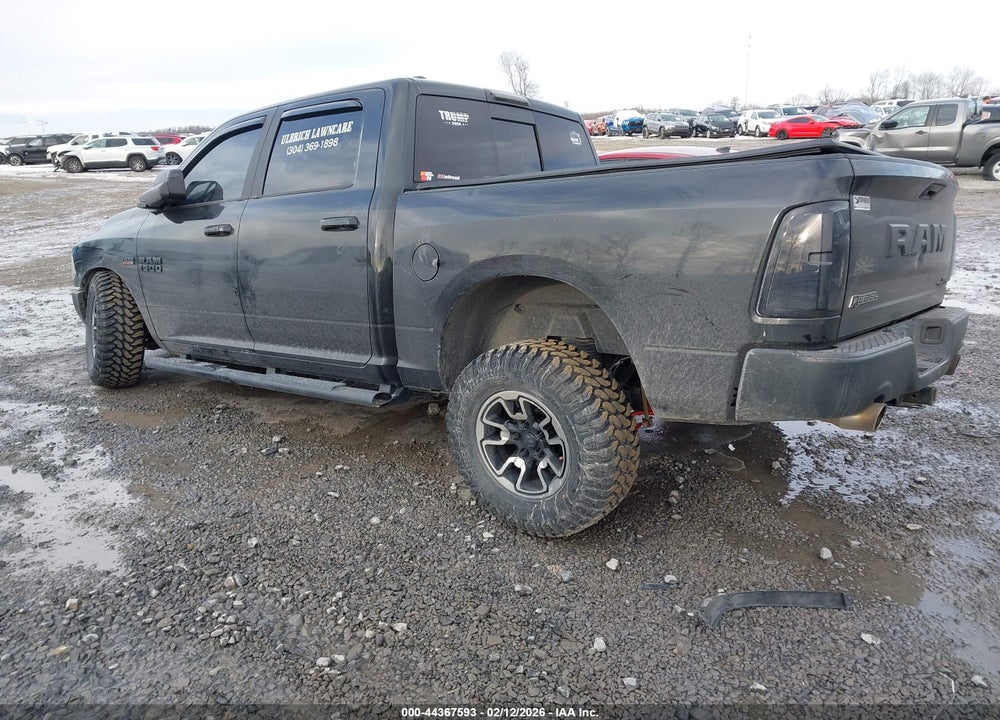 2017 RAM 1500 REBEL VIN: 1C6RR7YTXHS547577