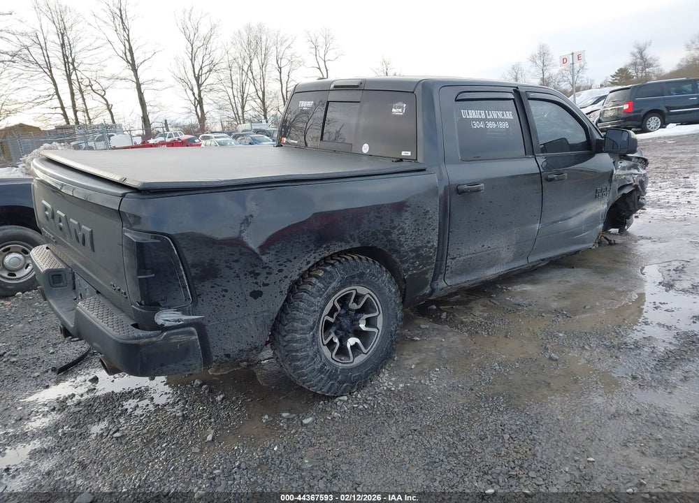 2017 RAM 1500 REBEL VIN: 1C6RR7YTXHS547577