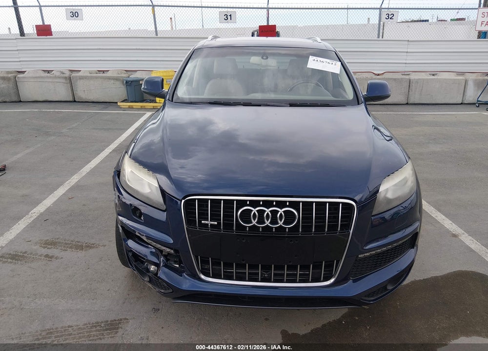 2013 AUDI Q7 3.0T S LINE PRESTIGE VIN: WA1DGAFE4DD011940