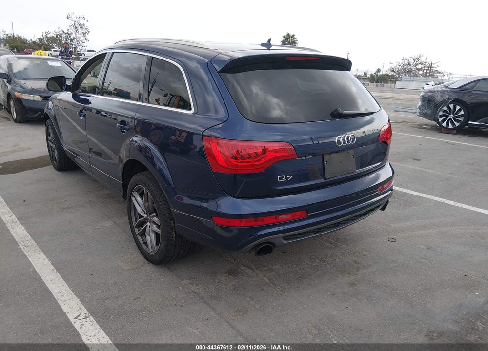 2013 AUDI Q7 3.0T S LINE PRESTIGE VIN: WA1DGAFE4DD011940
