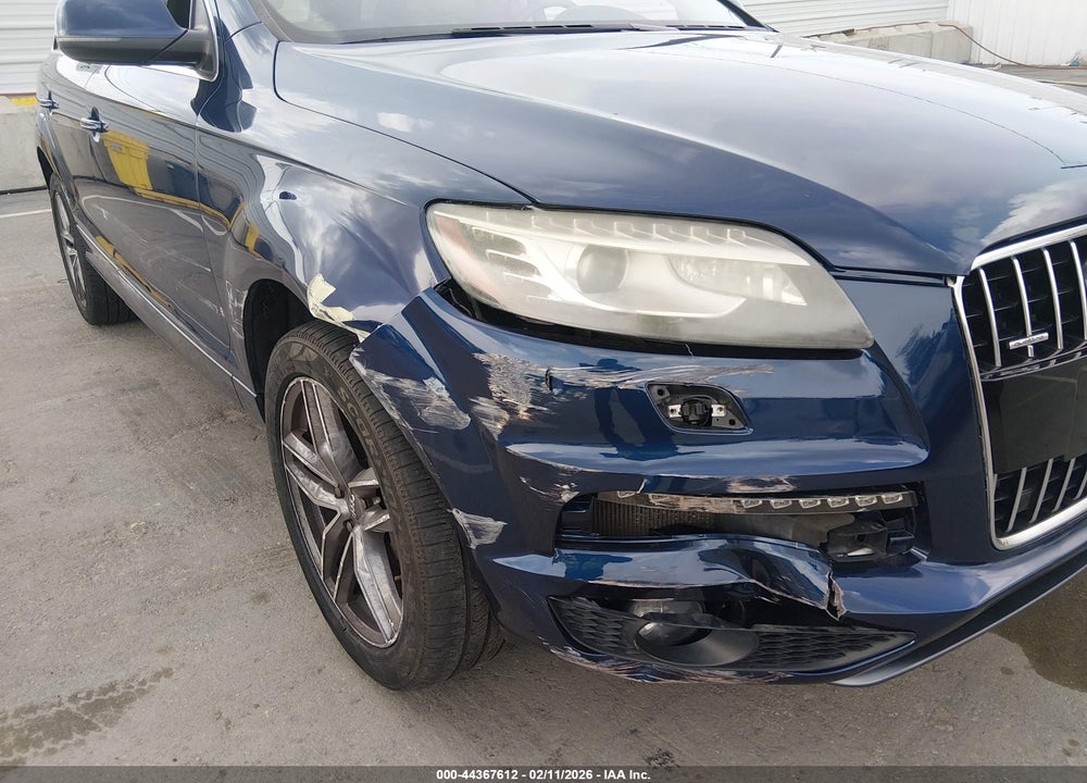 2013 AUDI Q7 3.0T S LINE PRESTIGE VIN: WA1DGAFE4DD011940