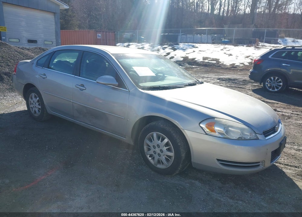 2008 CHEVROLET IMPALA POLICE VIN: 2G1WS583X89221986