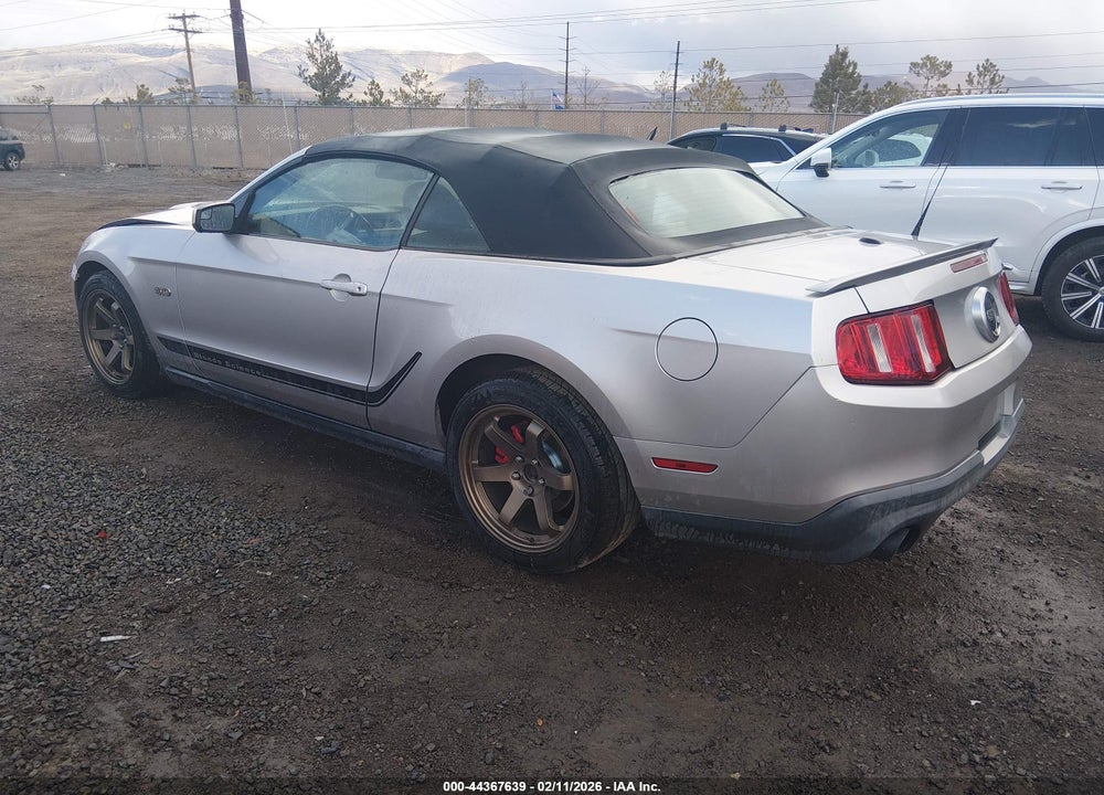 2011 FORD MUSTANG GT PREMIUM VIN: 1ZVBP8FFXB5131146