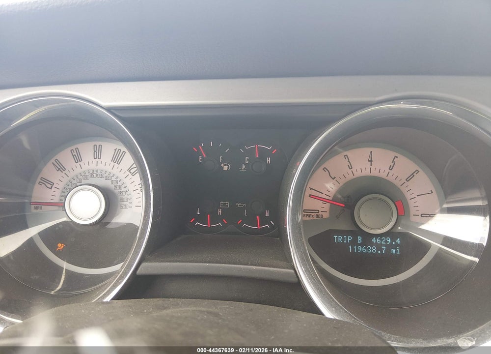 2011 FORD MUSTANG GT PREMIUM VIN: 1ZVBP8FFXB5131146