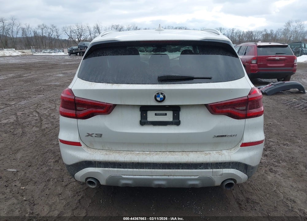 2021 BMW X3 XDRIVE30I VIN: 5UXTY5C00M9E27762