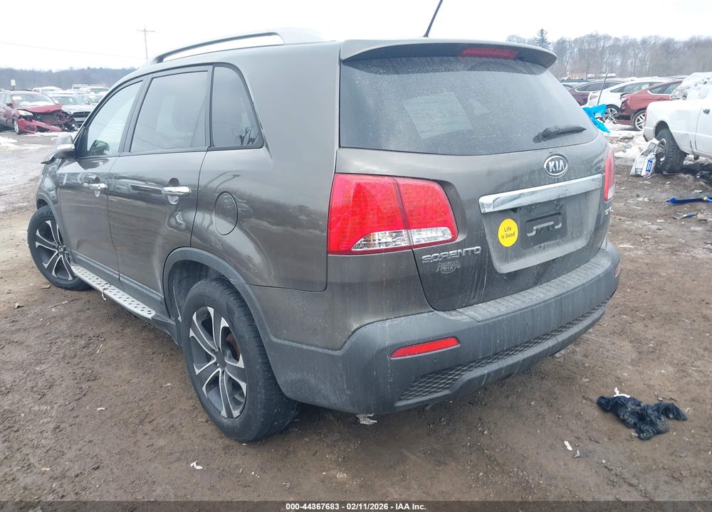 2012 KIA SORENTO EX V6 VIN: 5XYKU4A21CG276836