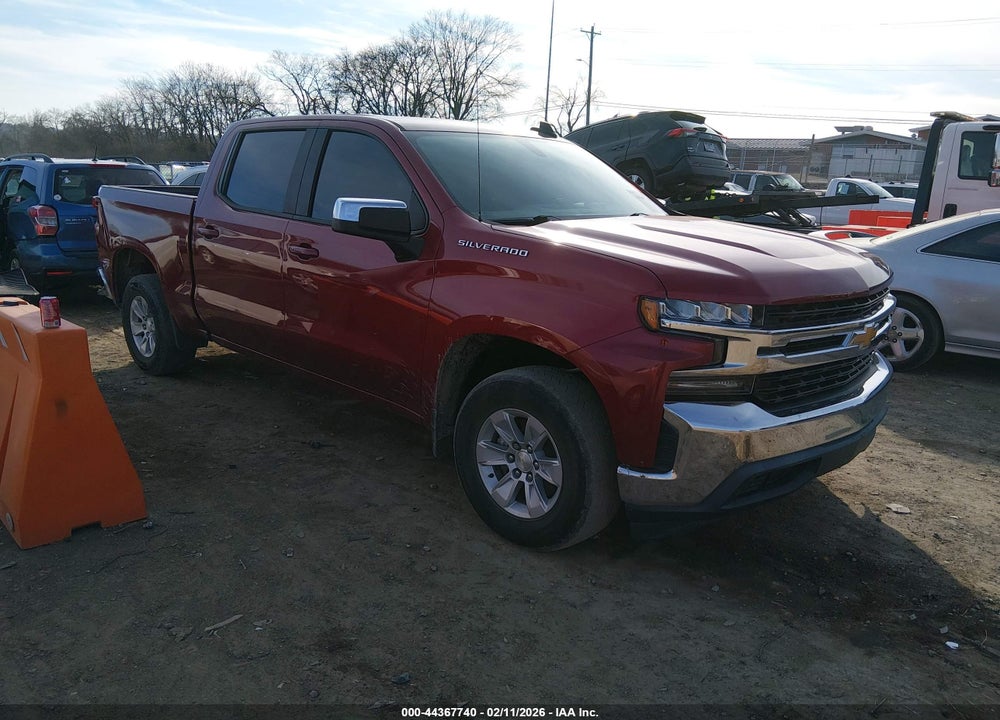 2019 CHEVROLET SILVERADO 1500 LT VIN: 1GCPWCED5KZ132695