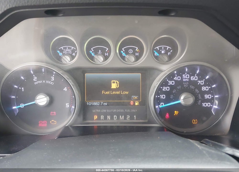 2015 FORD F-250 LARIAT VIN: 1FT7W2BT4FEA10347