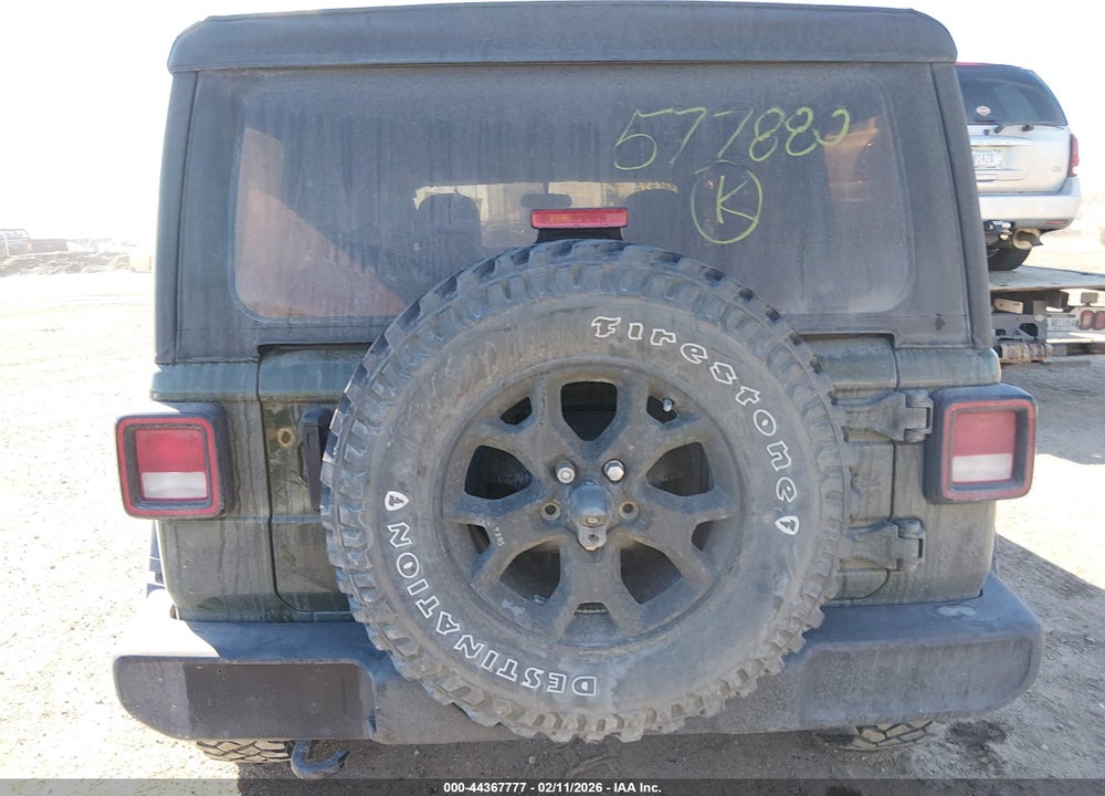 2021 JEEP WRANGLER UNLIMITED WILLYS 4X4 VIN: 1C4HJXDNXMW577880