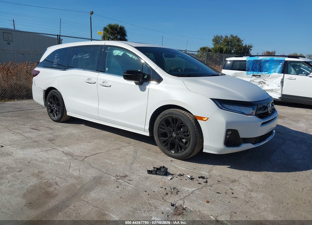 2025 HONDA ODYSSEY SPORT-L VIN: 5FNRL6H72SB050843