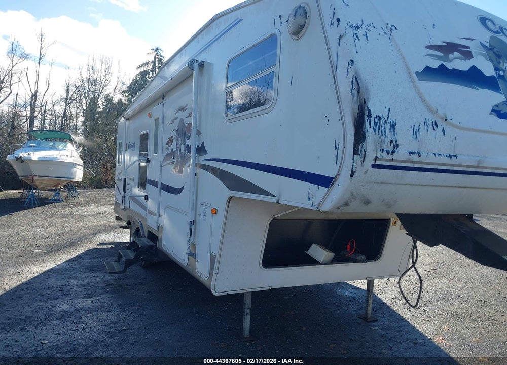2005 COUGAR 278RKS VIN: 4YDF278235K046434