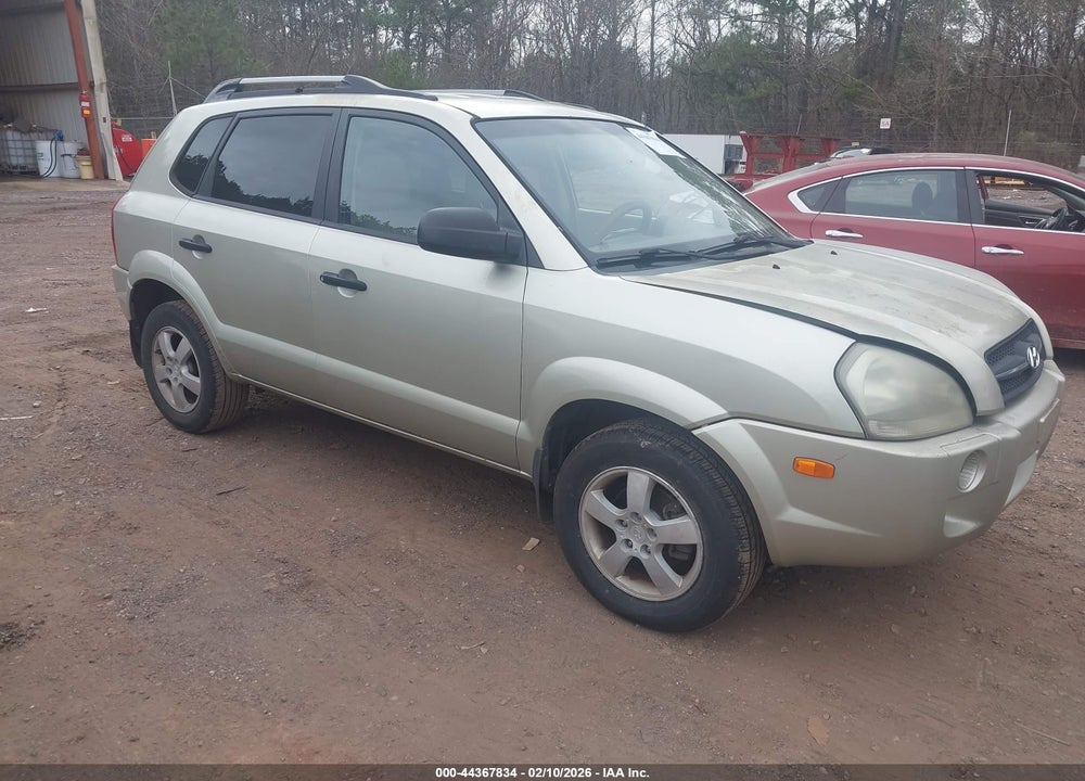 2008 HYUNDAI TUCSON GLS VIN: KM8JM12B38U812308