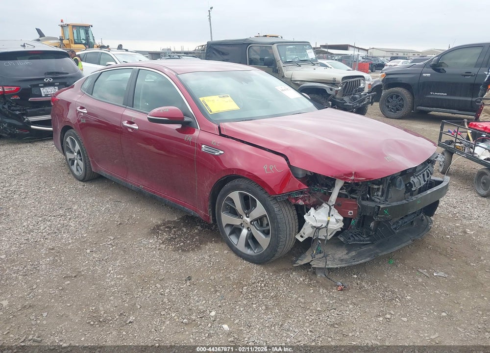 2019 KIA OPTIMA S VIN: 5XXGT4L34KG360179