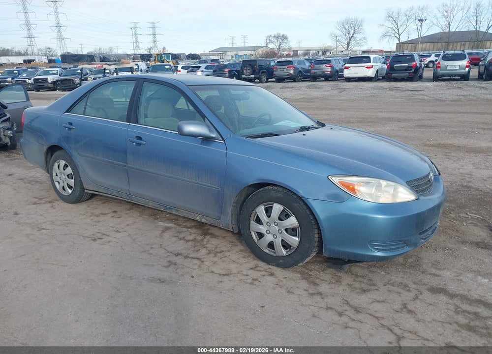 2002 TOYOTA CAMRY LE VIN: 4T1BE32K32U568938
