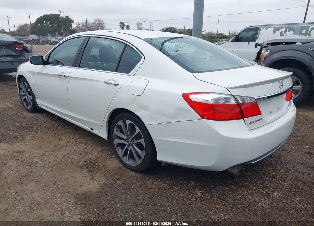 2015 HONDA ACCORD SPORT VIN: 1HGCR2F51FA251924