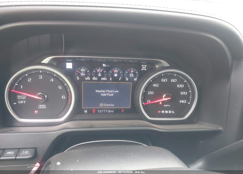 2021 CHEVROLET SILVERADO 1500 4WD  SHORT BED LTZ VIN: 1GCUYGED6MZ183646