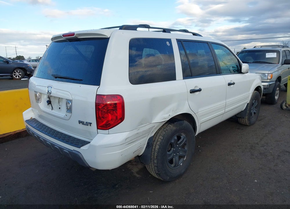 2004 HONDA PILOT EX-L VIN: 2HKYF18654H579477
