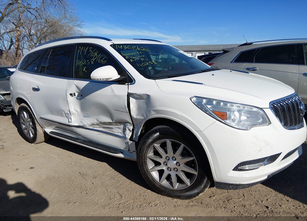 2014 BUICK ENCLAVE LEATHER VIN: 5GAKRBKDXEJ110258