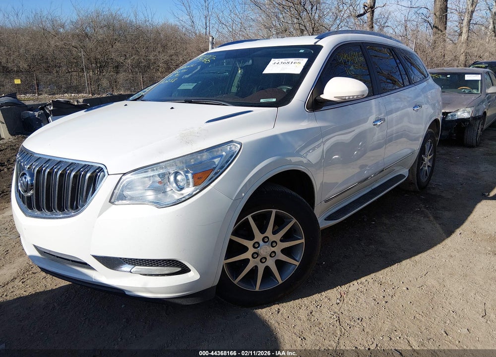 2014 BUICK ENCLAVE LEATHER VIN: 5GAKRBKDXEJ110258