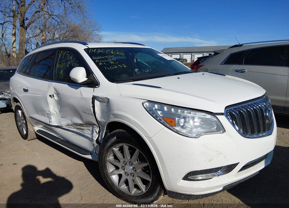2014 BUICK ENCLAVE LEATHER VIN: 5GAKRBKDXEJ110258