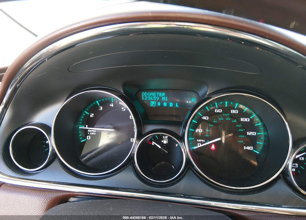 2014 BUICK ENCLAVE LEATHER VIN: 5GAKRBKDXEJ110258