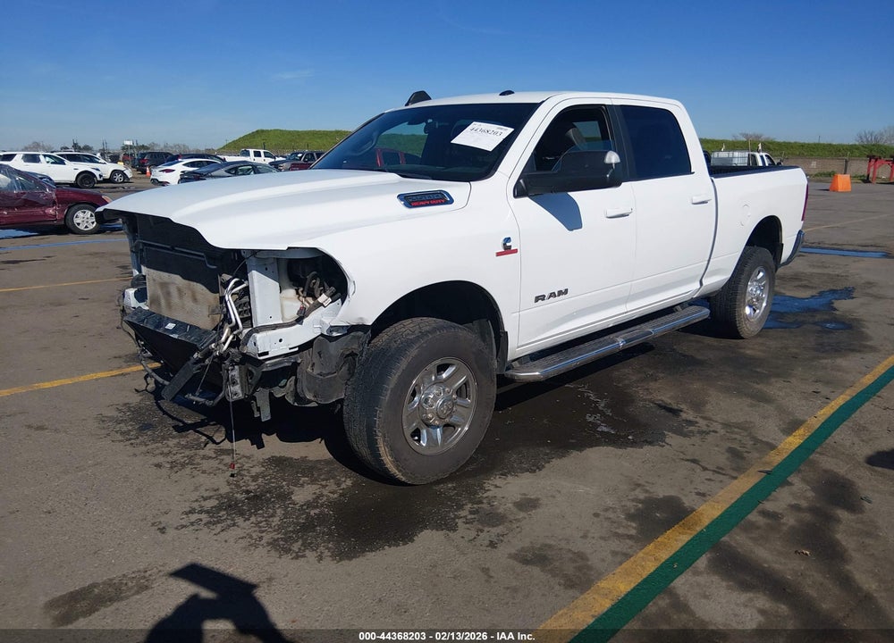 2021 RAM 2500 BIG HORN  4X4 6'4 BOX VIN: 3C6UR5DL3MG605230