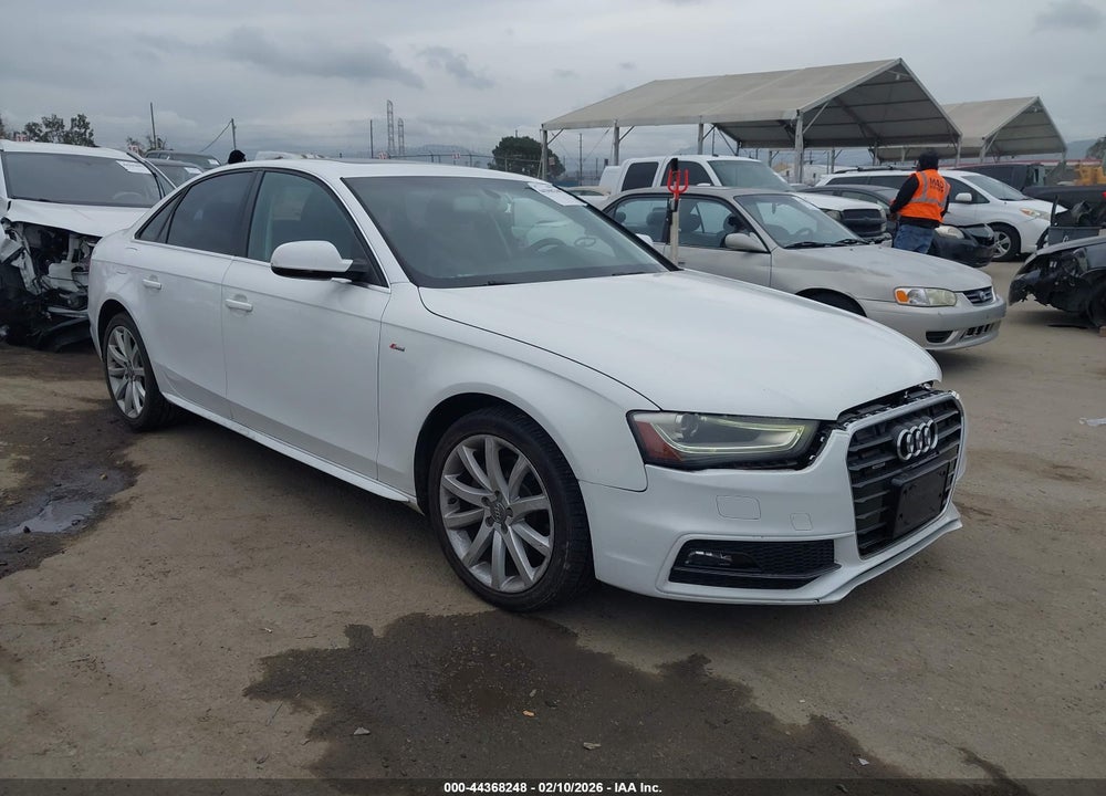 2014 AUDI A4 2.0T PREMIUM VIN: WAUBFAFL4EN013095