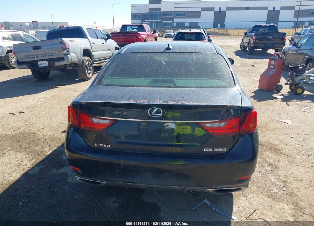 2013 LEXUS GS 350 VIN: JTHBE1BL0D5011157