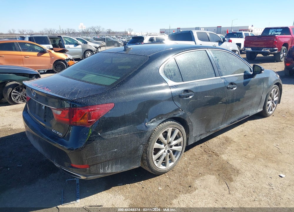 2013 LEXUS GS 350 VIN: JTHBE1BL0D5011157