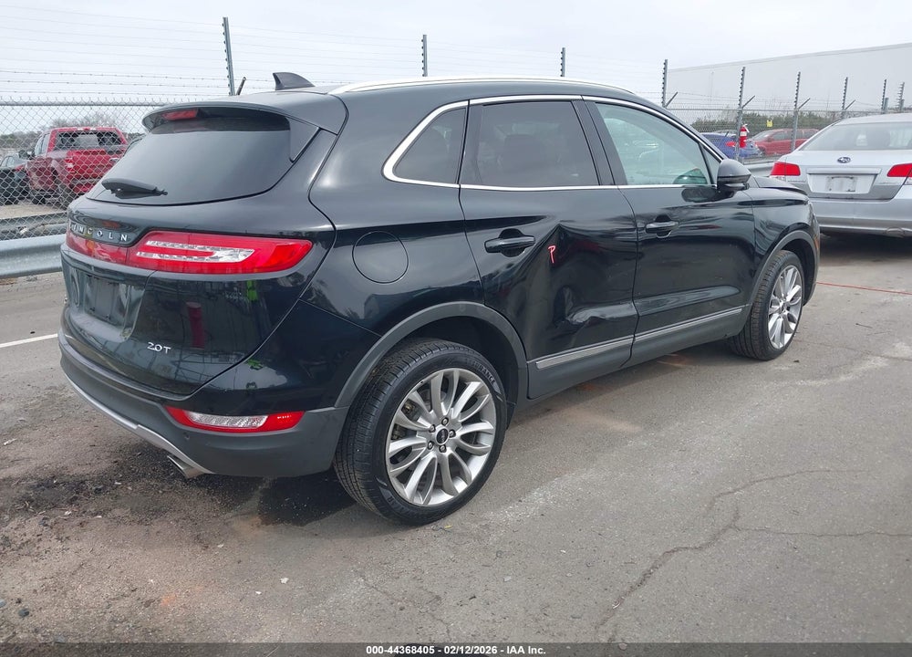 2017 LINCOLN MKC RESERVE VIN: 5LMCJ3C92HUL13831