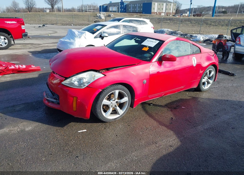2008 NISSAN 350Z TOURING VIN: JN1BZ34D18M704518