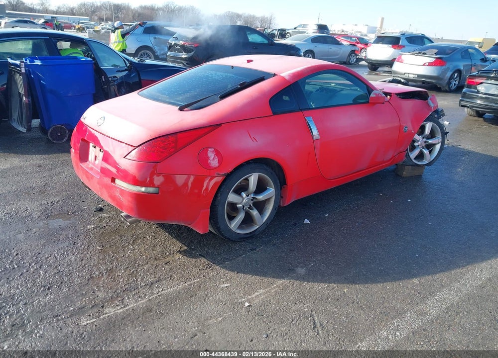 2008 NISSAN 350Z TOURING VIN: JN1BZ34D18M704518