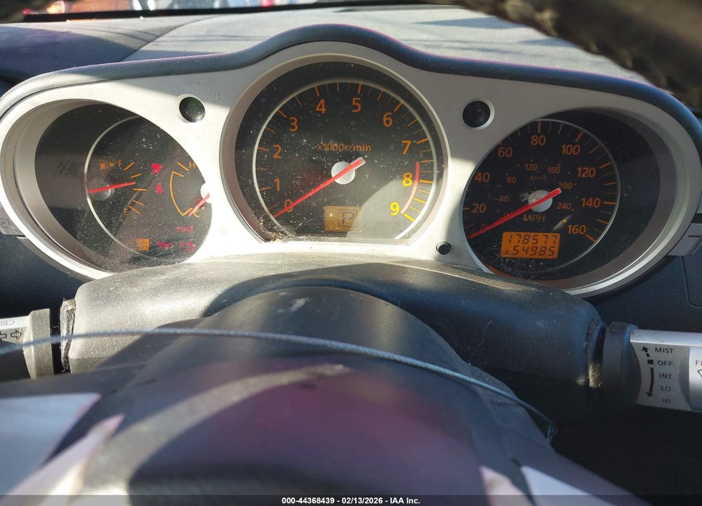 2008 NISSAN 350Z TOURING VIN: JN1BZ34D18M704518
