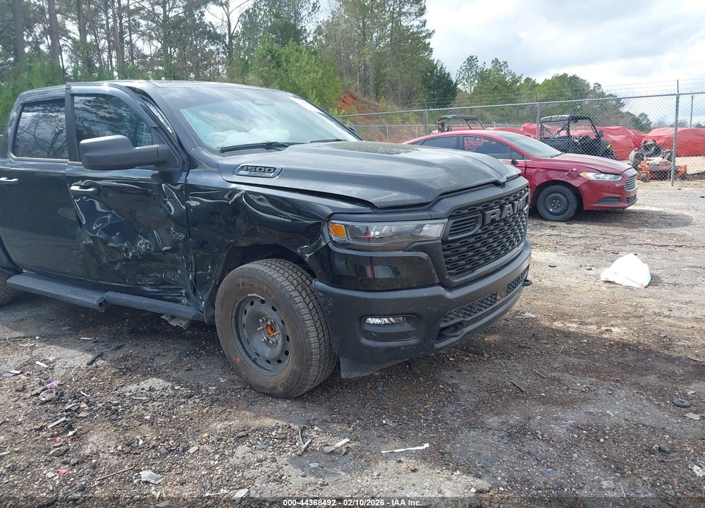 2025 RAM 1500 WARLOCK  4X4 5'7 BOX VIN: 1C6SRFGP4SN714778