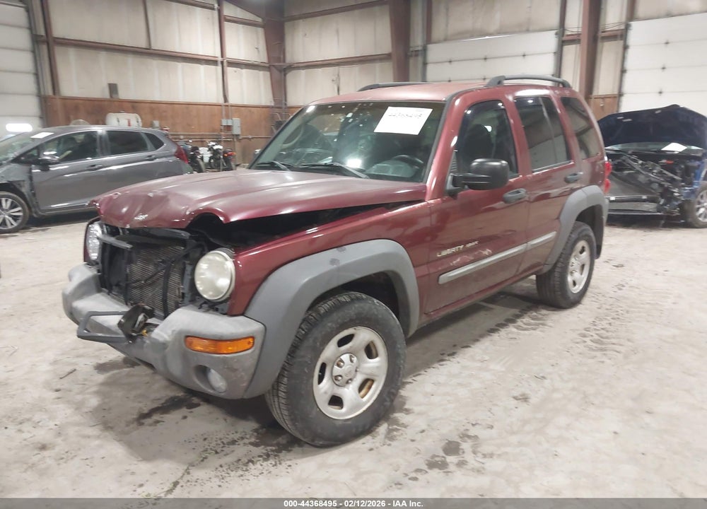 2002 JEEP LIBERTY SPORT VIN: 1J4GL48KX2W141218