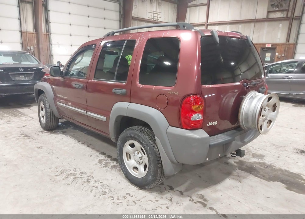 2002 JEEP LIBERTY SPORT VIN: 1J4GL48KX2W141218