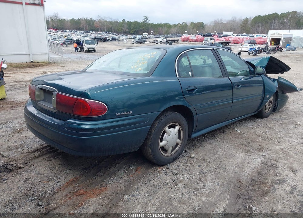 2000 BUICK LESABRE CUSTOM VIN: 1G4HP54K5Y4146286
