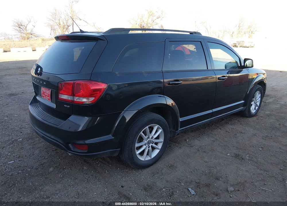 2013 DODGE JOURNEY SXT VIN: 3C4PDDBG8DT622441