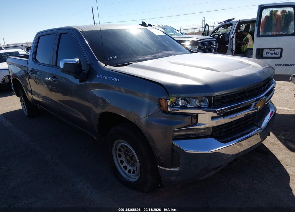 2021 CHEVROLET SILVERADO 1500 4WD  SHORT BED LT VIN: 3GCUYDED0MG367334