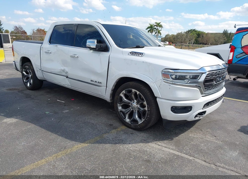 2019 RAM 1500 LIMITED  4X2 5'7 BOX VIN: 1C6RREHT0KN683386
