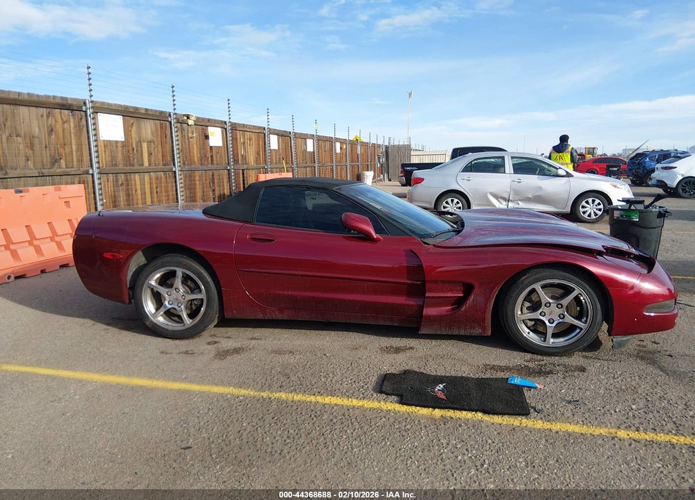 2001 CHEVROLET CORVETTE VIN: 1G1YY32G715130250