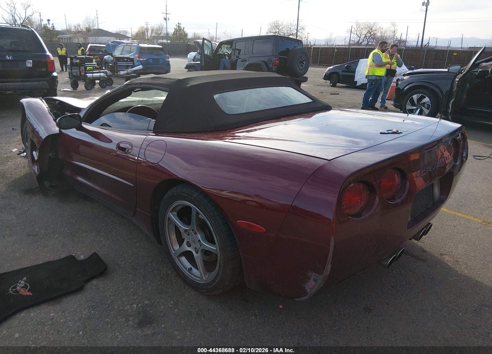 2001 CHEVROLET CORVETTE VIN: 1G1YY32G715130250