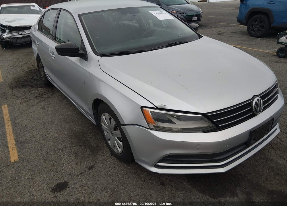 2015 VOLKSWAGEN JETTA 2.0L S VIN: 3VW2K7AJ1FM249493