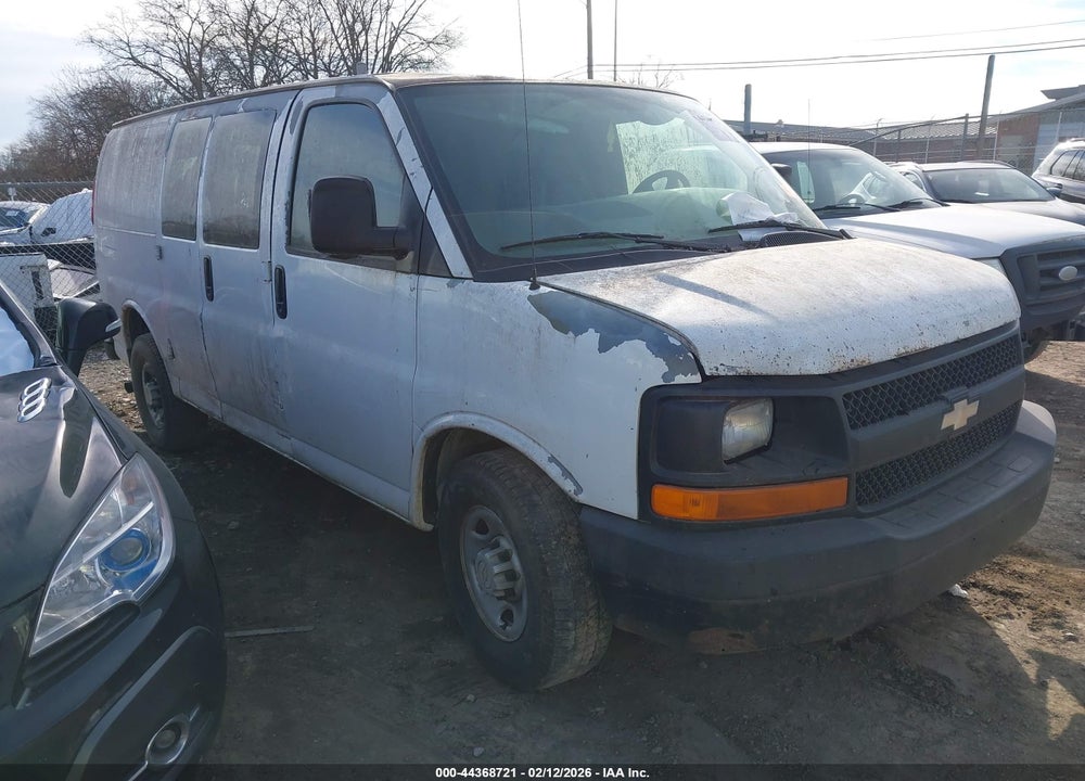 2007 CHEVROLET EXPRESS WORK VAN VIN: 1GCGG25V971128008