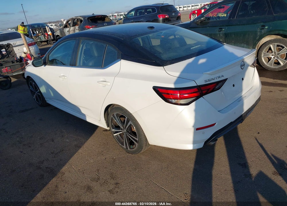 2022 NISSAN SENTRA SR XTRONIC CVT VIN: 3N1AB8DV7NY283239